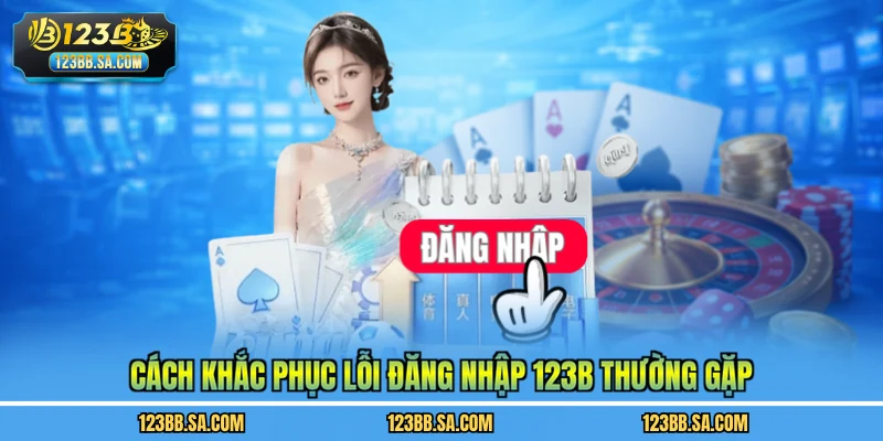 Cách khắc phục lỗi đăng nhập 123B thường gặp