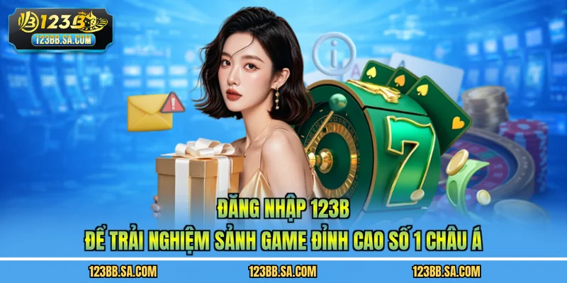 Đăng Nhập 123B Để Trải Nghiệm Sảnh Game Đỉnh Cao Số 1 Châu Á