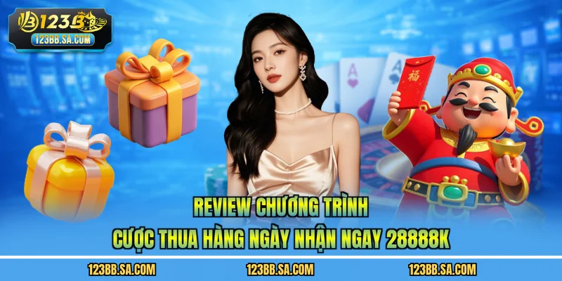 Review chương trình cược thua hàng ngày nhận ngay 28888k
