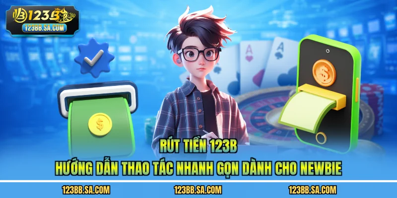 Rút Tiền 123B - Hướng Dẫn Thao Tác Nhanh Gọn Dành Cho Newbie