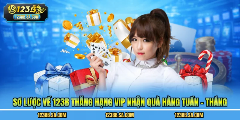 Sơ lược về 123B thăng hạng VIP nhận quà hàng tuần - tháng